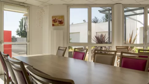 Salle à manger commune